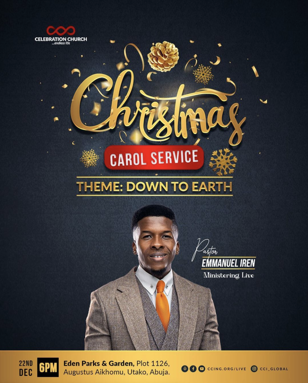 Christmas Carol Service - Down To Earth