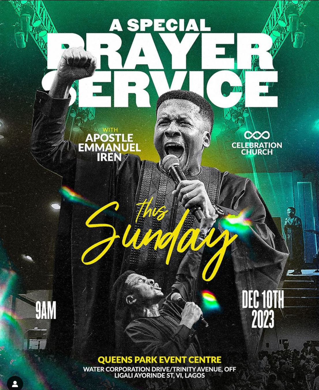 Special Prayer Service - Seeing in the Place of Prayer