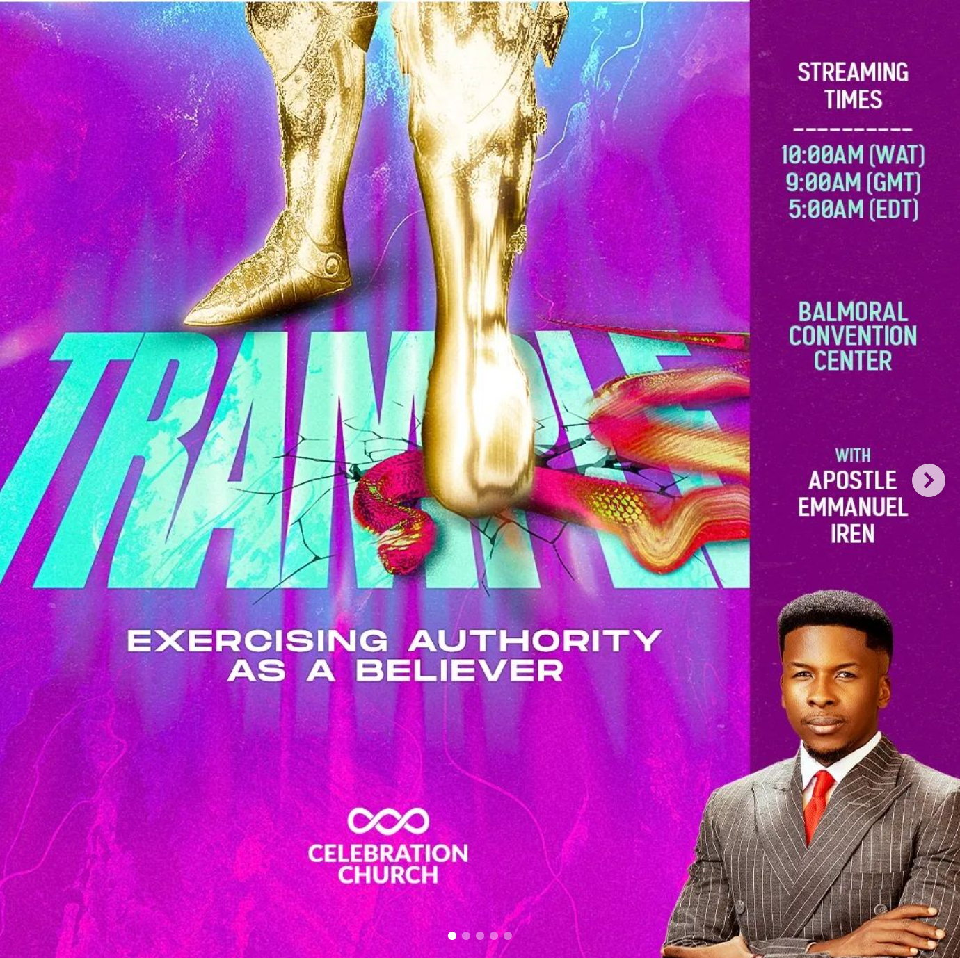 Trample - Exercising Authority As A Believer